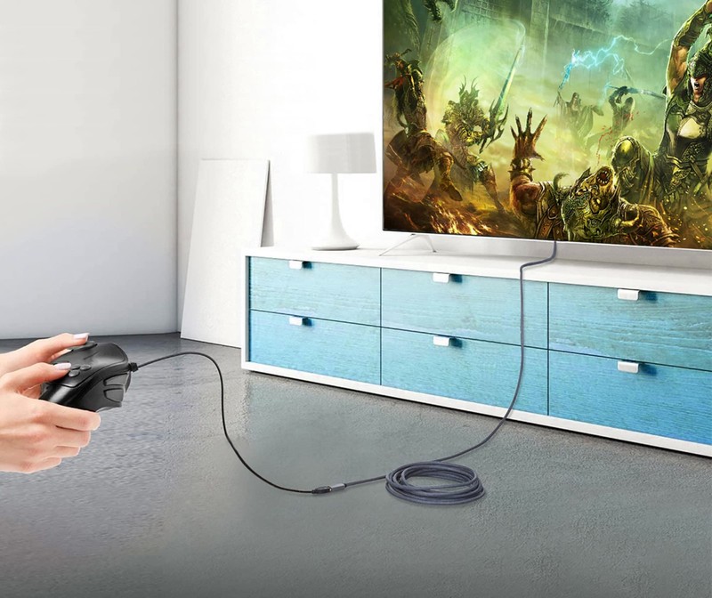 Micro USB Cable 20ft, Long Fast Charging & Sync Android Charger,Braided Nylon Mi gallery