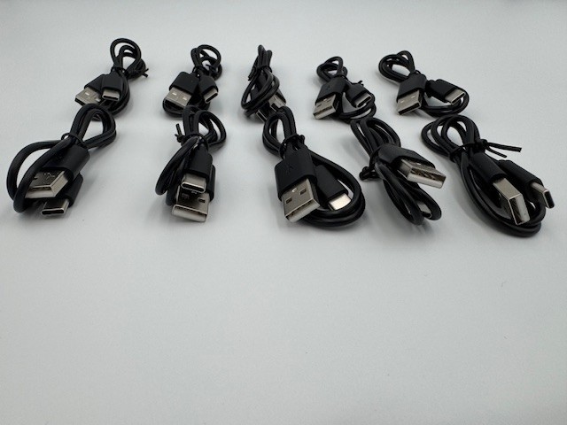 18" USB‑C 3.1 Type‑C to USB 3.0 Type‑A Fast Charging Data Sync Cable-Pack of 100 gallery