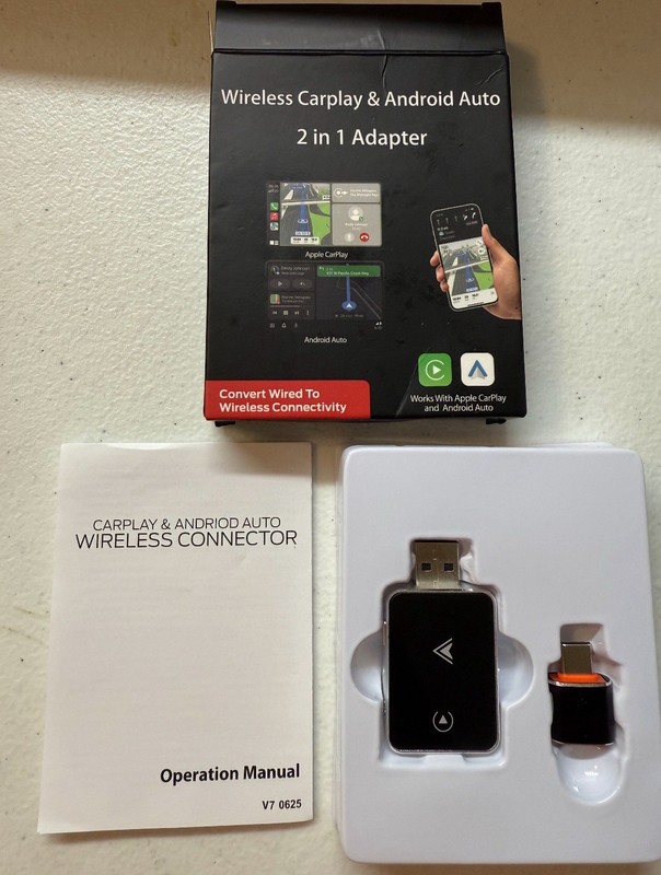 Wireless Carplay Adapter for Apple iPhone & Androi... gallery