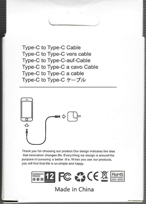 USB C to USB C Charging Cable for Apple Type C to Type C by TechSecure gallery