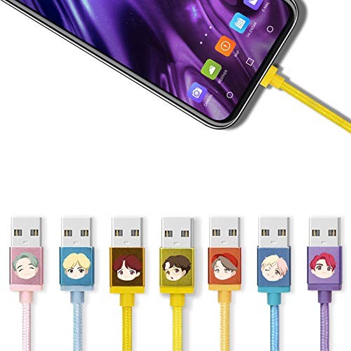 Character Cables TinyTAN 3in1 Cable V (USB-A to USB-C, Micro USB, MFI Certifi... gallery