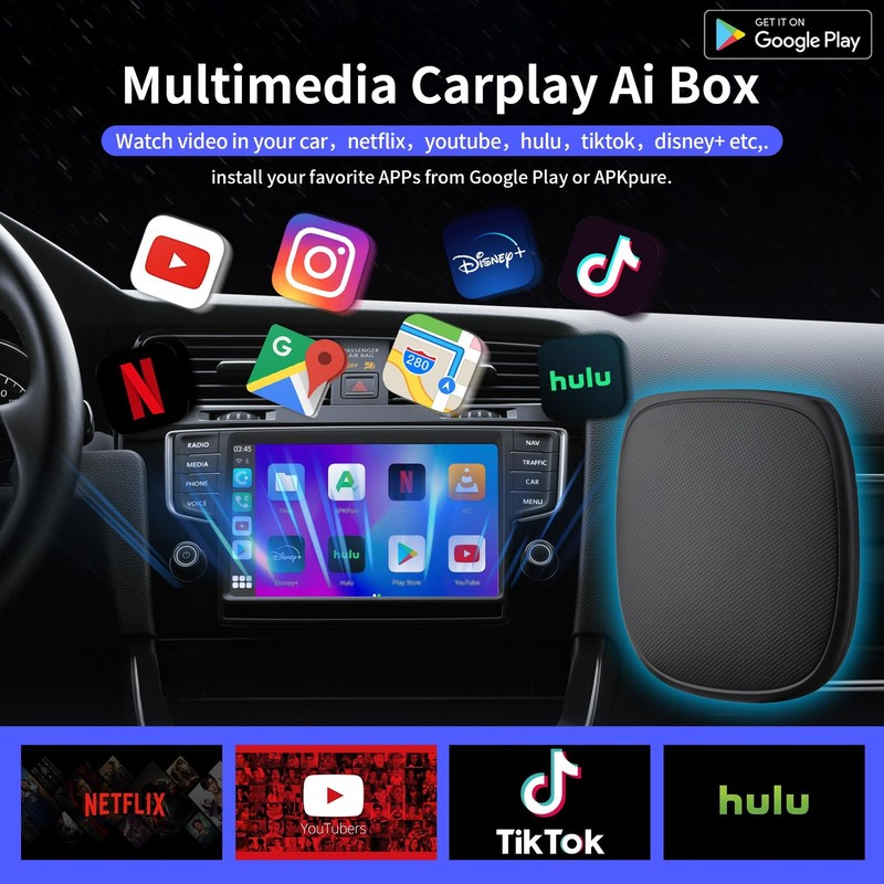 Magic Box 3.0 Max, Support Netflix/YouTube/Hulu/Prime Video/TF Card etc., Qua... gallery