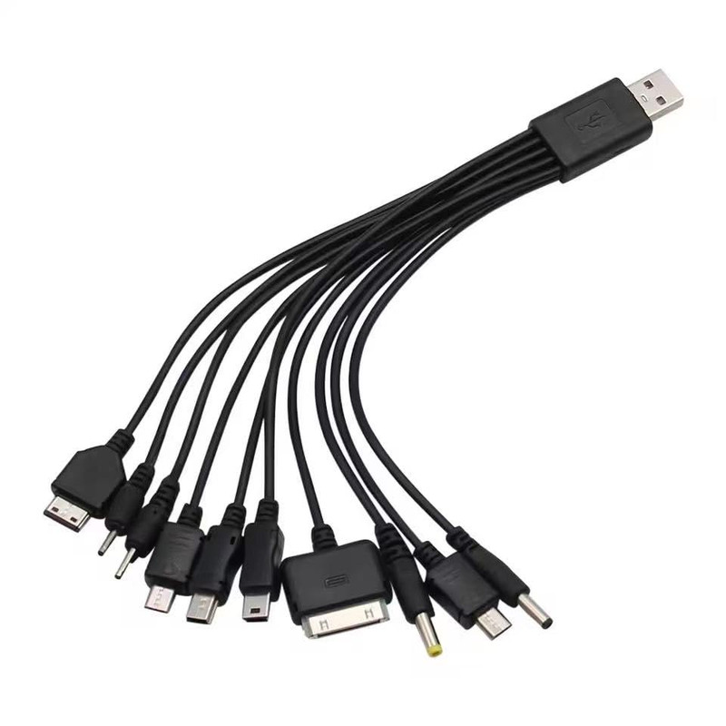 10-in-1 Universal Multi Charging Cable with 10 Ports