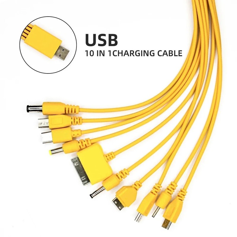 10 In 1 Multi-Function USB Charging Cable Universal Multi-head Cord for Phone gallery