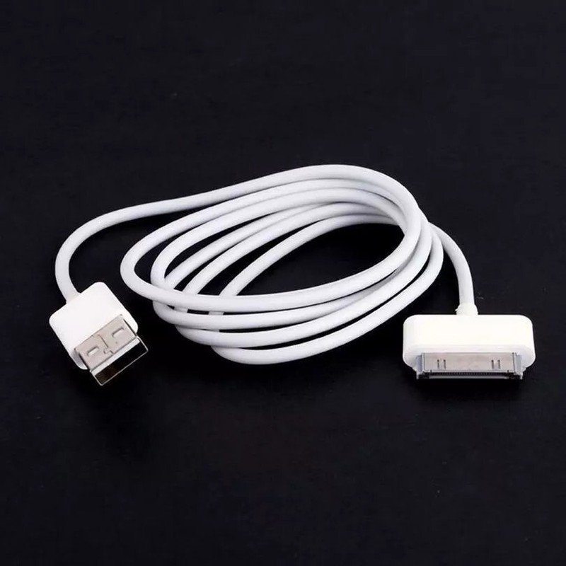 2* USB Data Sync Cable Cord Charger for iPhone 4 4G 4S 3GS iPod Nano Touch 4G gallery