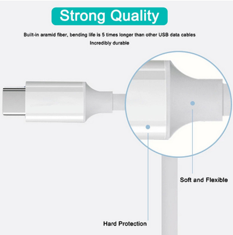 For iPhone16e 15 17 Samsung Type C to USB C Fast Charging 60W PD Data Cable Lot gallery