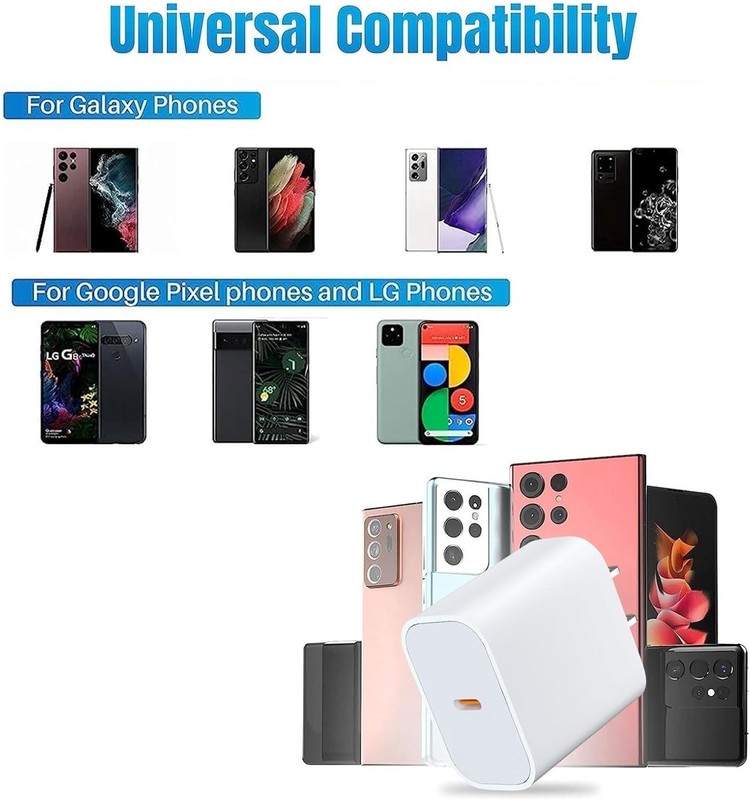 3 Original Carga Rapida USB-C De 30W Cargador Para iPhone 17 16 15 Pro Max Plus gallery