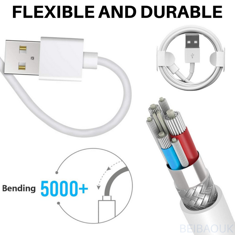Wholesale USB Cable Heavy Duty Lot For Apple iPhone 13 12 11 X Charger Data Cord gallery