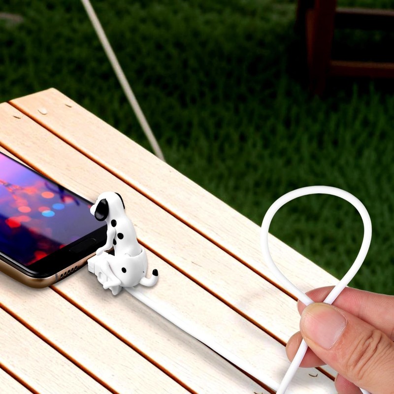 Funny Humping Dog USB Charger Cable 4-Pack Portable Fast Charging Cord with C... gallery