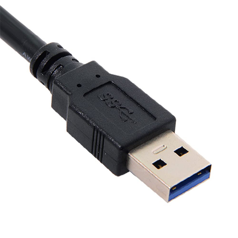 1M Waterproof Single USB 3.0 Extension Latch Mount Car AUX Cable for Dashboard P gallery