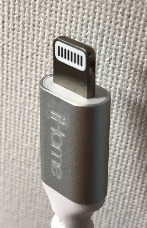 iHome 6′ Fabric USB Lightning Cable for iPhone MFi-Certified
