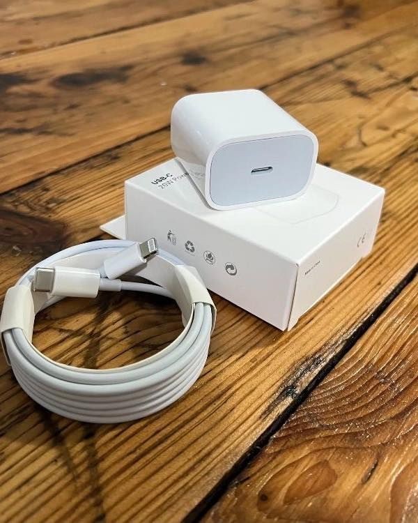 New USB-C Fast Charger 20W For iPhone 16 15 14 13 12 11 Pro Type C Cable 3ft gallery