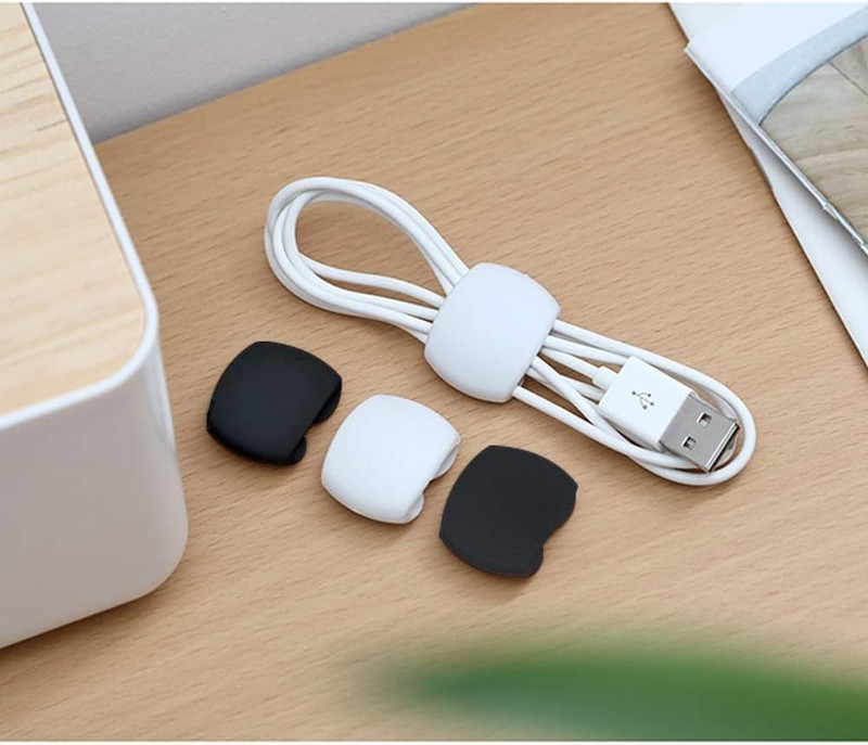 36PCS Cable Protector Cord Saver Charger USB Wire Wrap iPhone Android +2 Clips gallery