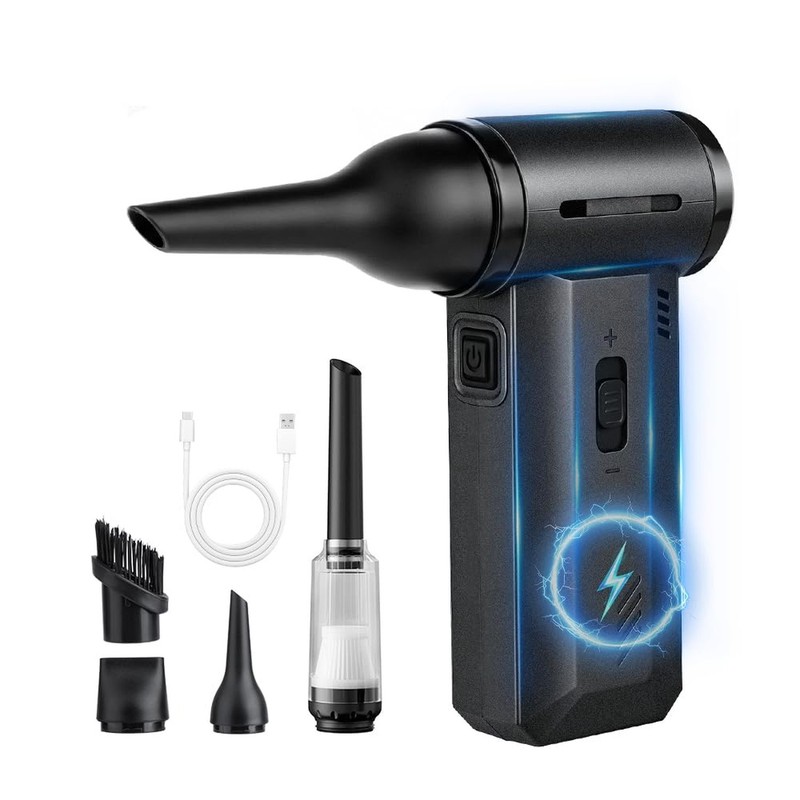 ODISTAR Compressed Air Duster - 130000 RPM Super Power Electric Air Duster, R...
