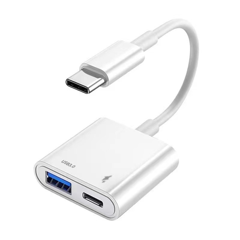 USB C OTGAdapter Wide CompatibilityUSB Type C SplitterOTG &Charge Plug & for Pla