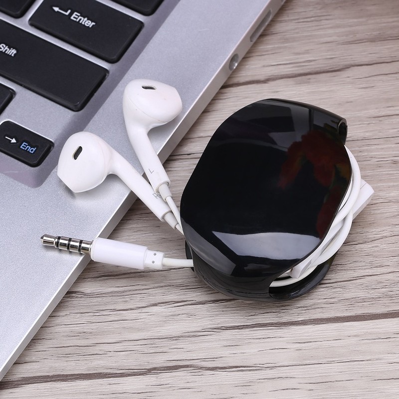 Auto Cable Cord Wire Organizer Bobbin Winder For Headset Headphone Wires GHB⭐ gallery