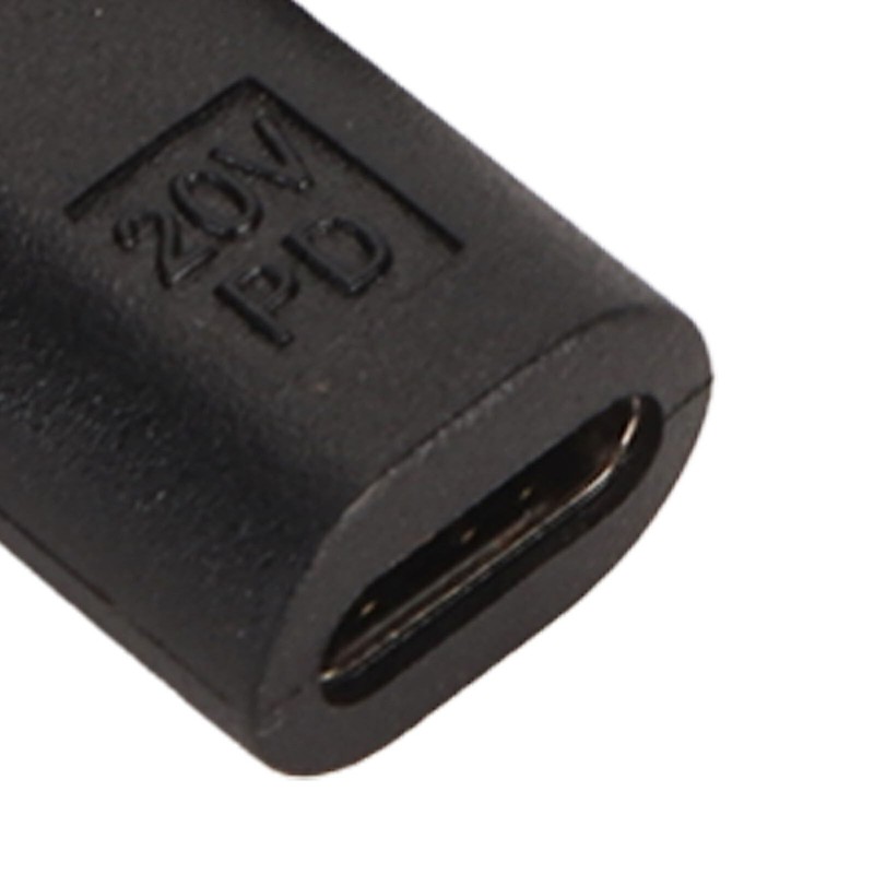 Type C Female to 4.0x1.35mm DC Adapter Professional Efficient 100W PD USB C gallery
