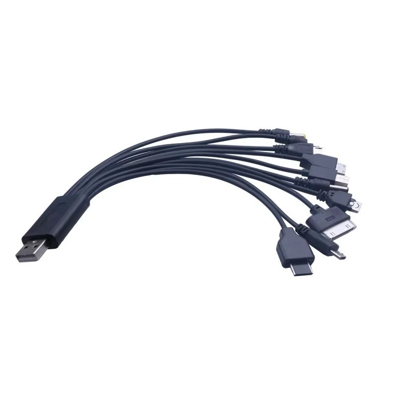 10-in-1 Universal USB Charging Cable Multi Port Lead for Samsung Nokia HTC Phone gallery