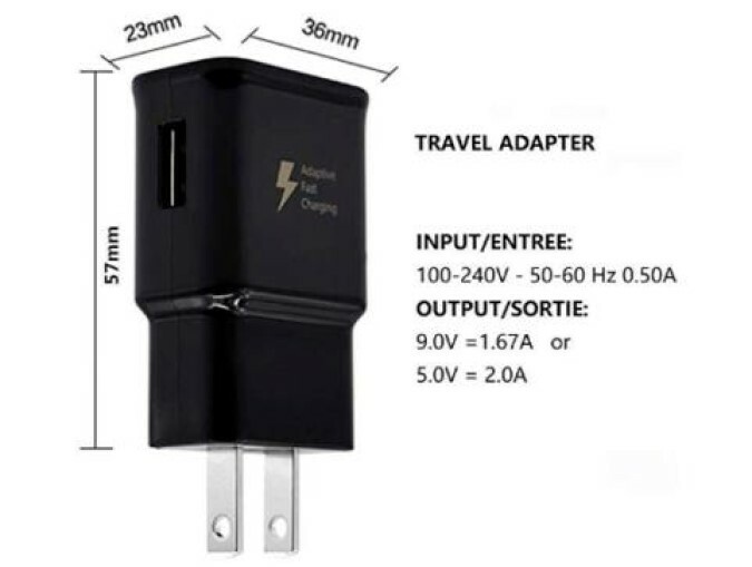 Adaptive Fast Charger + Type-C Cable for Samsung Galaxy A03s A42 A02s A12 gallery