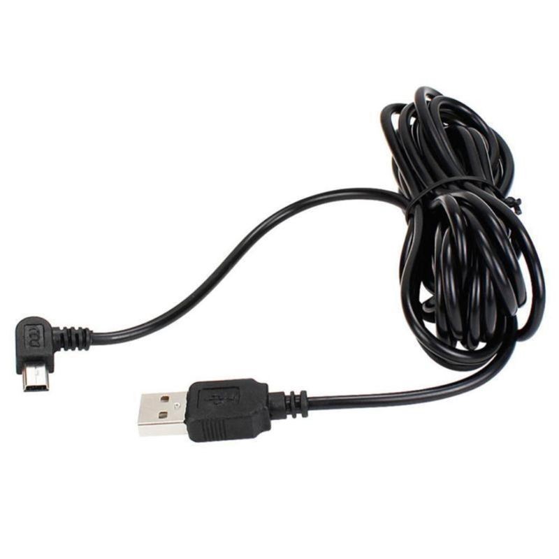 Car Driving Recorder 3.5 Meters USB Mini Right-head Charging Power Cord gallery
