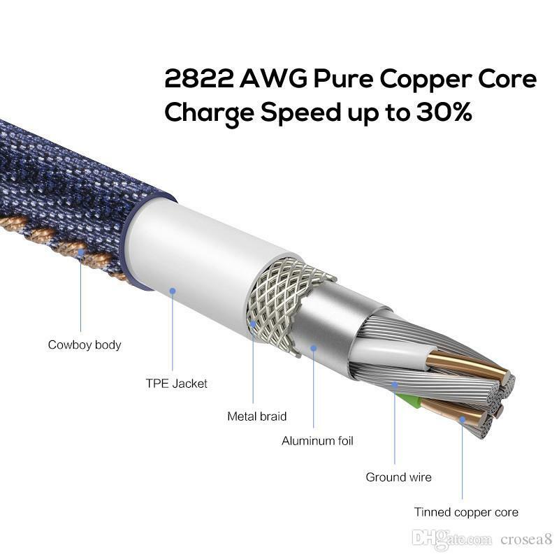 NEW Fast USB Charging Cable Cell Phone Cord Charger Type C USB-C Micro USB 3 in1 gallery