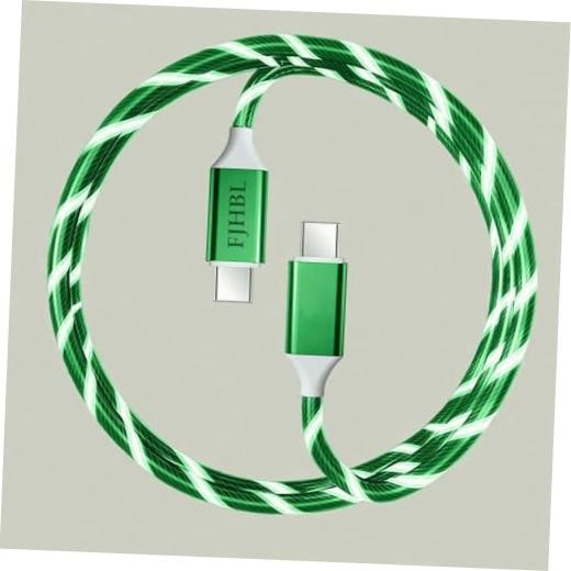 USB Type C to Type C PD Fast Charging Cable Phone Charger High USB C TO C Green