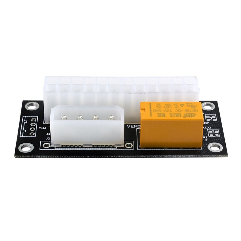24 Pin Dual Power Supply Synchronous Starting Cable Line Sync Starter Adapter gallery