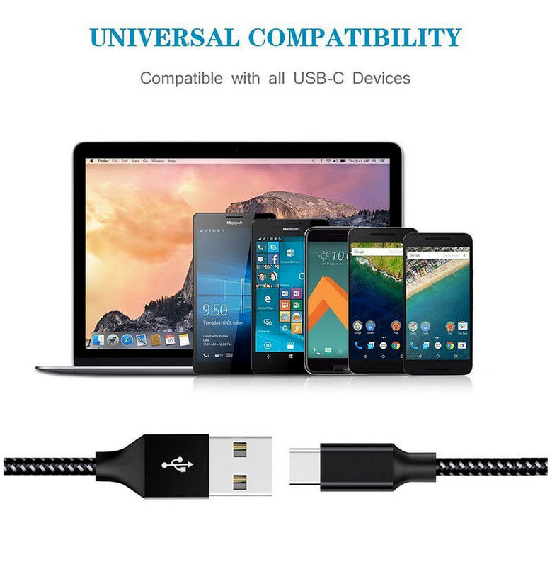 6x For Samsung Galaxy S21 S20 A51 A14 A13 5G A12 Fast Charger & USB-C 10FT Cable gallery