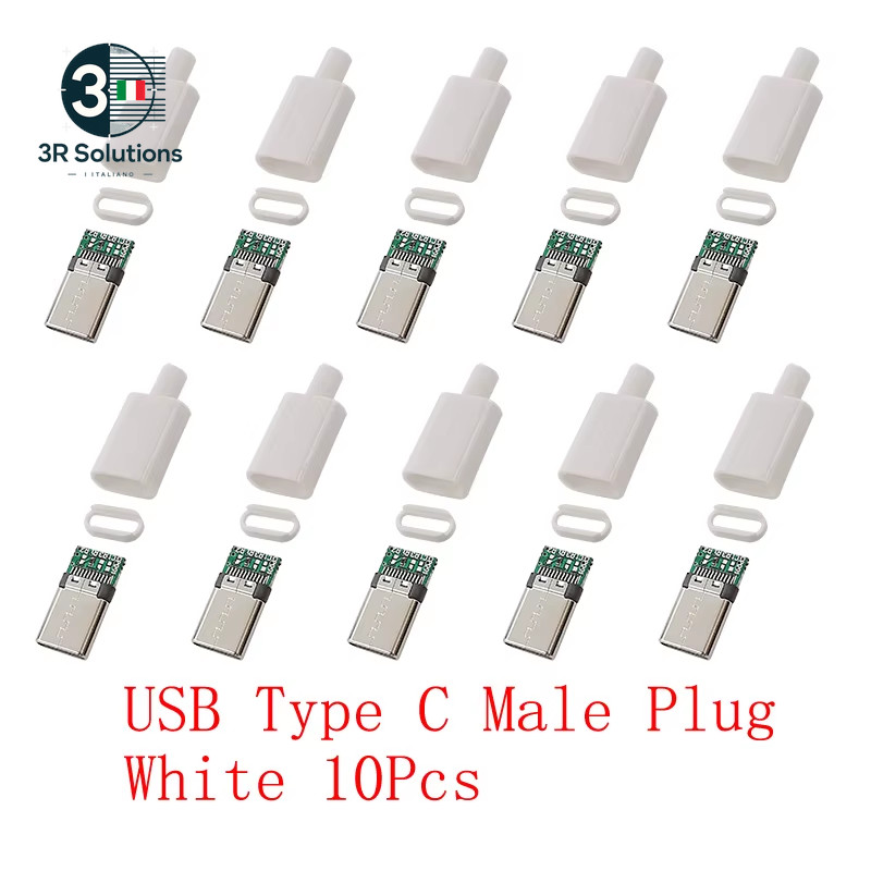 10pcs USB Type C/Micro/USB 2.0 Type Connectors Male Female M Adapter gallery
