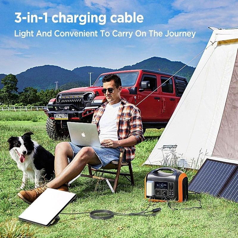 3 in 1 Starlink Mini Cable 10FT/ 3M, High-Speed USB C/Car Charger/DC to DC Re... gallery