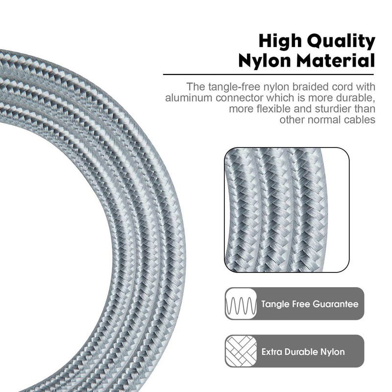 [3-Pack 3ft] USB-C to USB-A Fast Charging Type C Cable Cord - Wide Compatibility gallery