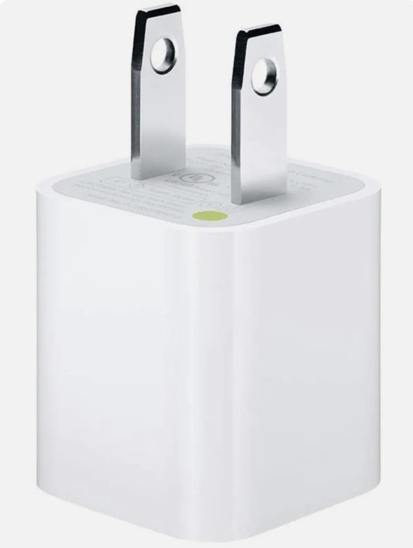 2x Original Apple 5W USB Power Adapter Wall fast Charger for iPhone