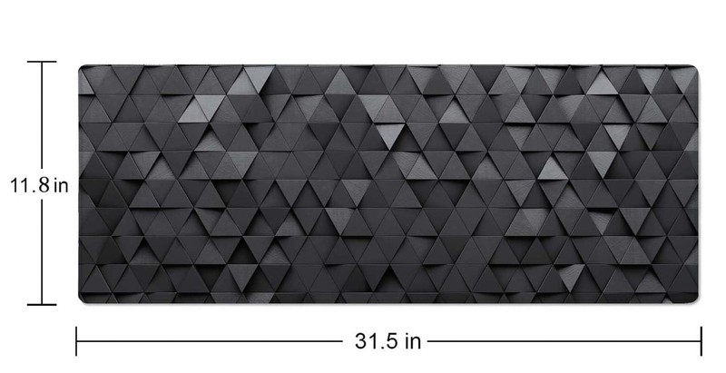 Gaming Mouse Pad, Large Mouse Pads for Desk, Non-Slip Rubber Base Mousepad, K... gallery