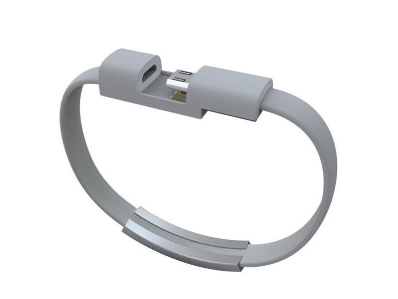 For iPhone HTC SAMSUNG Wristband Micro USB Cable Bracelet Data Charging Line gallery