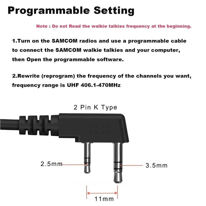 Radio Programming Cable USB Plug Play No Driver Windows FPCN30A FPCN10A Two Way gallery