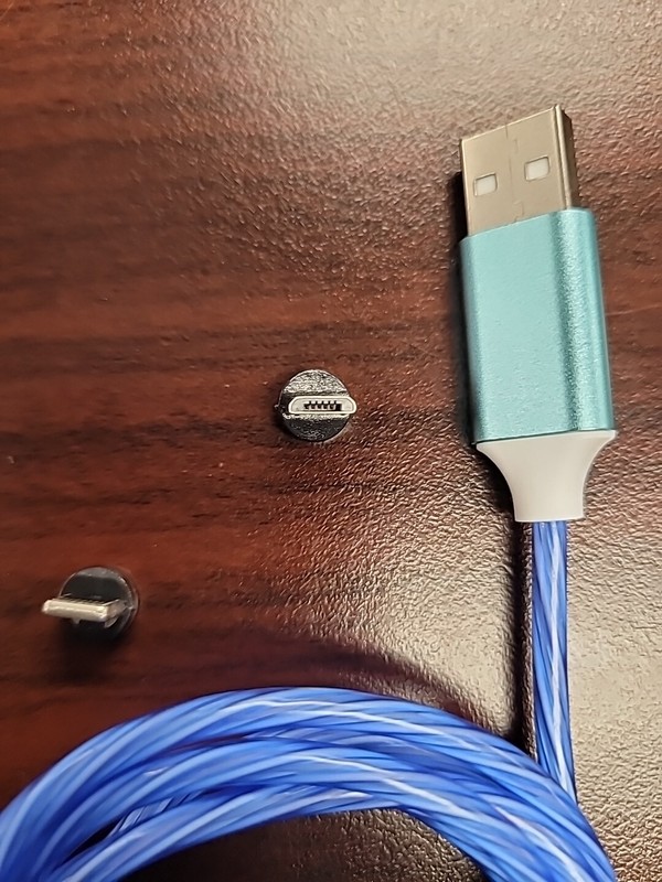 Light Up Phone Charger LED Fast Charging USB Cable Cord For iPhone Type C Micro gallery