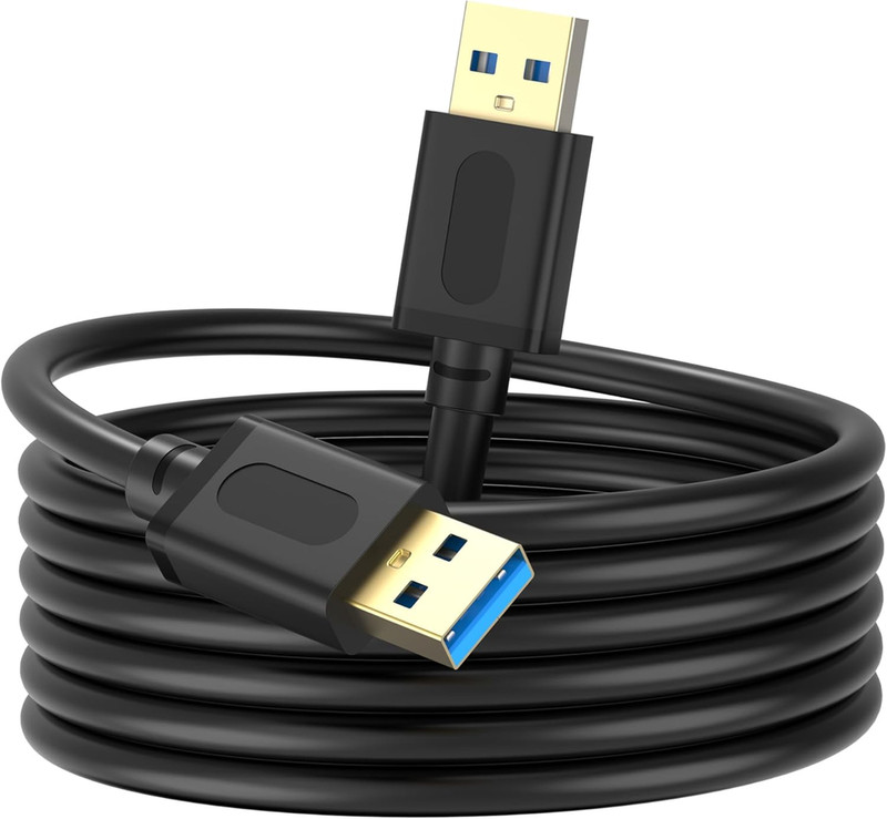USB 3.0 Male to Male Cable 6Ft, Gold Plated Connector for Hard Drive Enclosure gallery