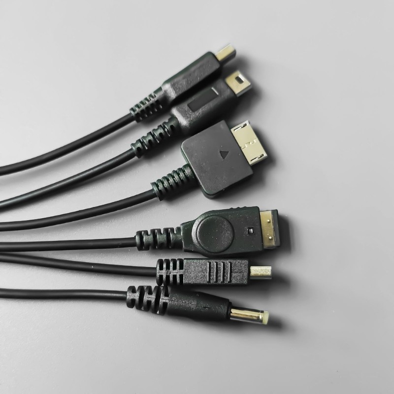 33cm Charging Cord Wire Power Cable with Type C Input for 3DS and more