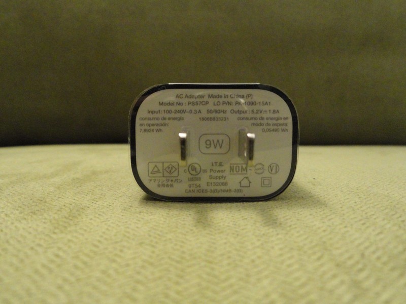 Amazon 9W USB Charger Fire Tablets, Kindle, Echo Dot PS57CP, No Cable Included gallery