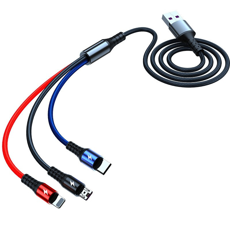 5A one drag three super fast charging line gallery