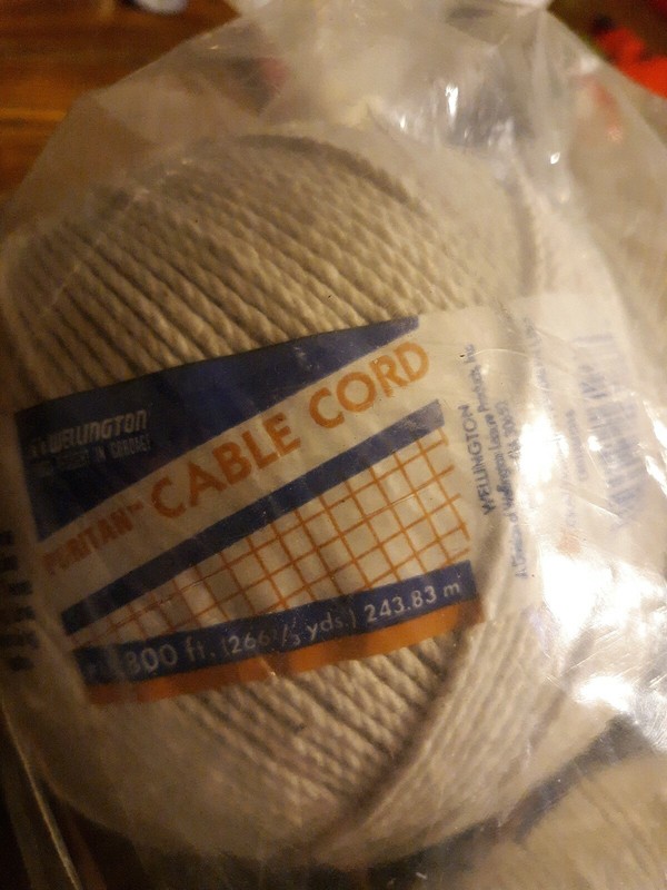 6 Pk. Wellington Puritan Cable Cord 800 ft. Natural