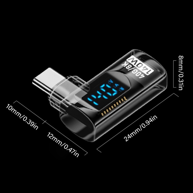 High Speed Type C Charging Connector, 140W Power Delivery 40Gbps Data & 8K Video gallery