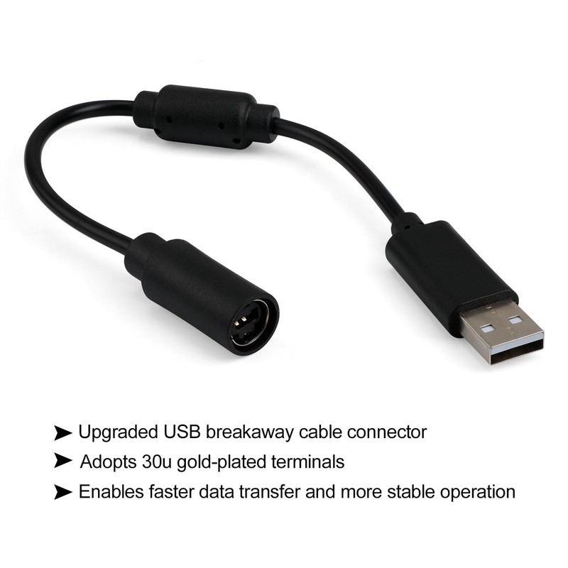 USB Breakaway Cable Compatible with Logitech G920, Ferrari 458 Fast Data Transmi gallery