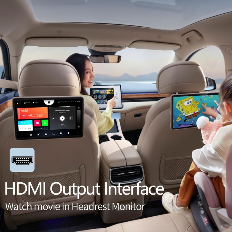 Wireless Carplay Adapter, 3 in 1 Android Auto Adapter 2025 Android 12 Ai Box ... gallery