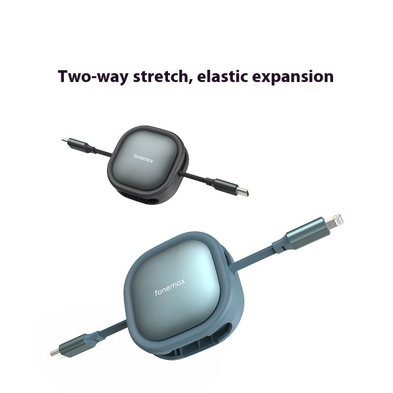 Retractable Data Cable Mobile Phone PD Fast Charging Portable Charging Cable gallery