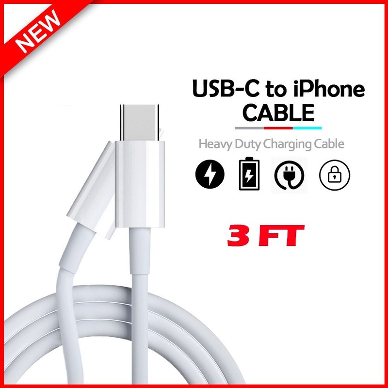 B2G1 FREE USB-C Cable Charger Data Sync Cord for iPhone 5/6/7/8/X/11/12/ 13 / 14