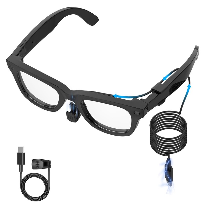3.9ft Type-C Charging Cable for Ray-Ban & Oakley Meta Accessories, Travel Ready gallery
