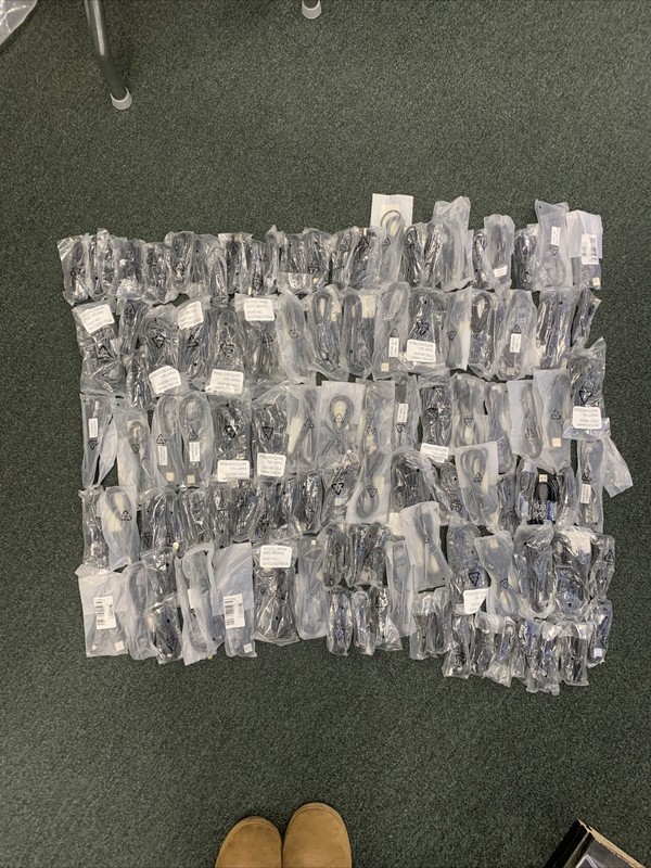 Lot of 109 NEW Micro B USB Cables for Cameras & Phones gallery