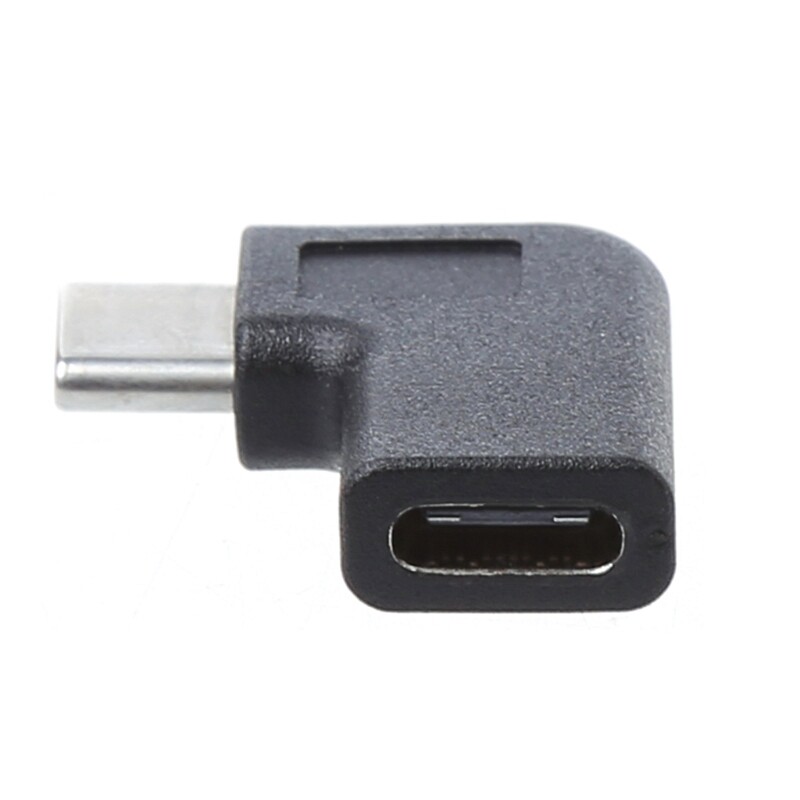 10x 90 Degree Right Angle USB 3.1 Type C Male To Female USB-C Converter Adapters gallery