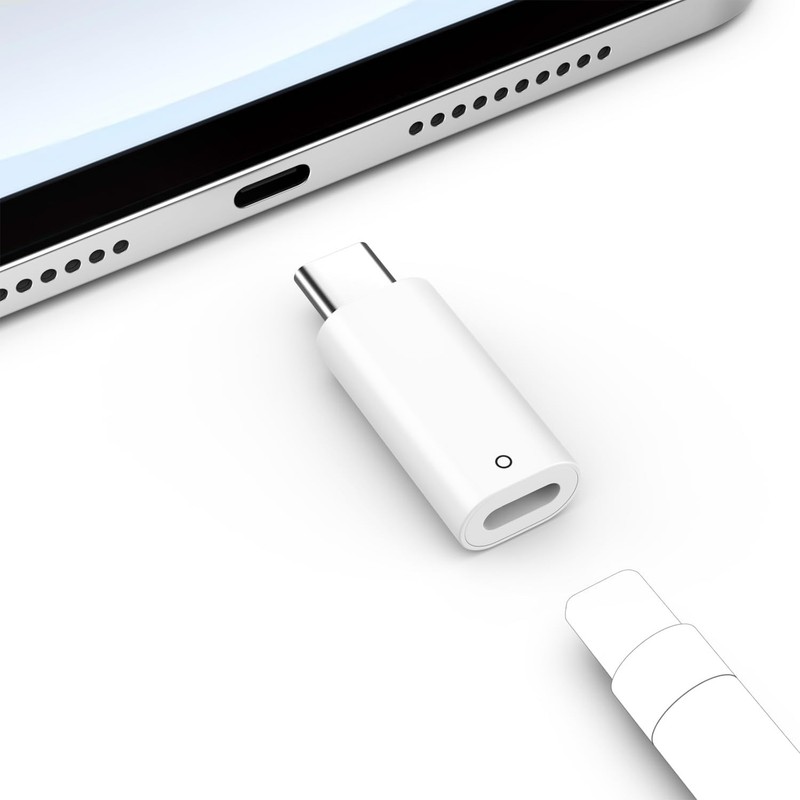 USB C to Ipencil Charging Adapter Compatible with Apple Pencil 1St Generation, A